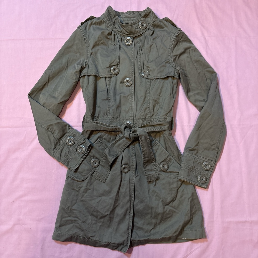 2000s trench coat
